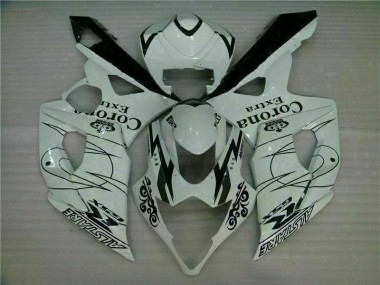 Blanco ABS Moto Plástico GSXR 1000 K5 05-06