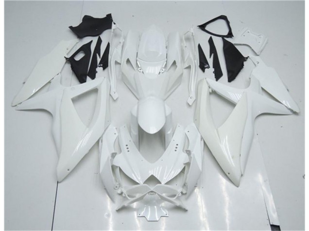 Blanco ABS Moto Plásticos GSXR 600 / 750 K8 08-10 Blanco ABS Moto Plásticos GSXR 600 / 750 K8 08-10