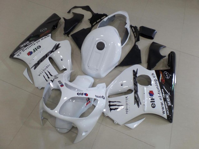Blanco ABS Moto Plásticos ZX12R 00-01 Blanco ABS Moto Plásticos ZX12R 00-01
