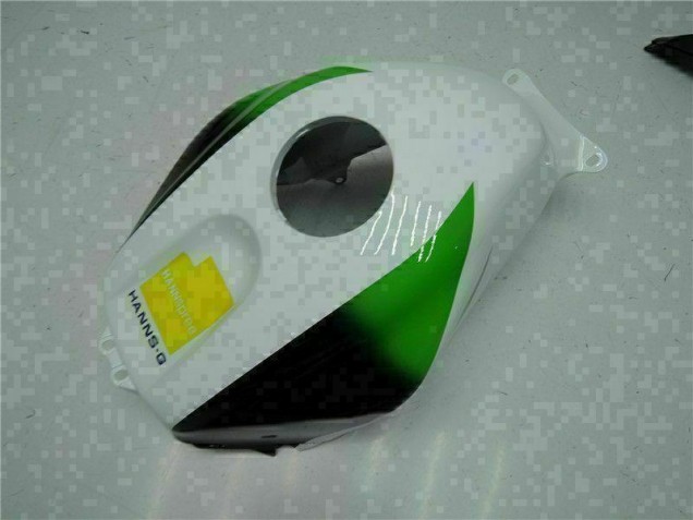 Blanco Amarillo Verde 52 Carenado Moto CBR 600 RR 05-06 Blanco Amarillo Verde 52 Carenado Moto CBR 600 RR 05-06