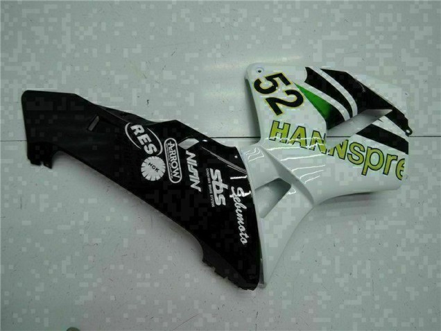 Blanco Amarillo Verde 52 Carenado Moto CBR 600 RR 05-06 Blanco Amarillo Verde 52 Carenado Moto CBR 600 RR 05-06