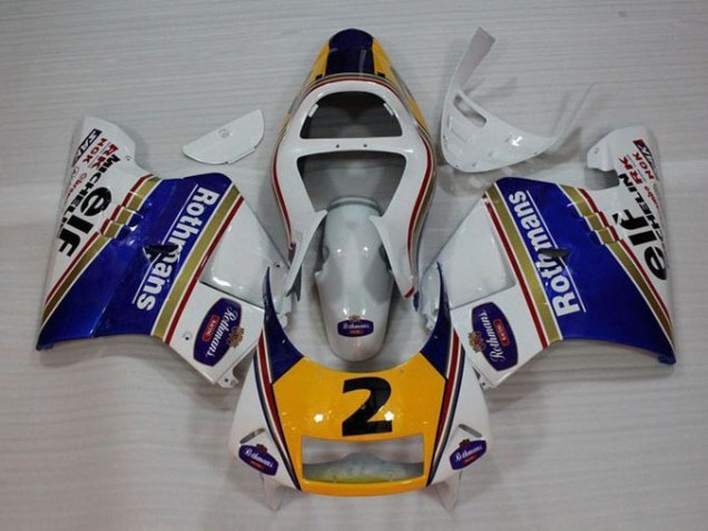 Blanco Azul Amarillo Carenado Moto NSR 250 MC28 P4 94-96 Blanco Azul Amarillo Carenado Moto NSR 250 MC28 P4 94-96