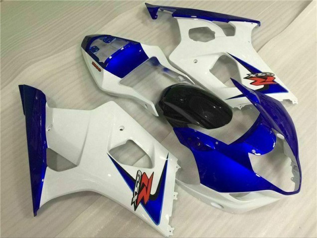 Blanco Azul Carenado Moto GSXR 1000 K3 03-04 Blanco Azul Carenado Moto GSXR 1000 K3 03-04