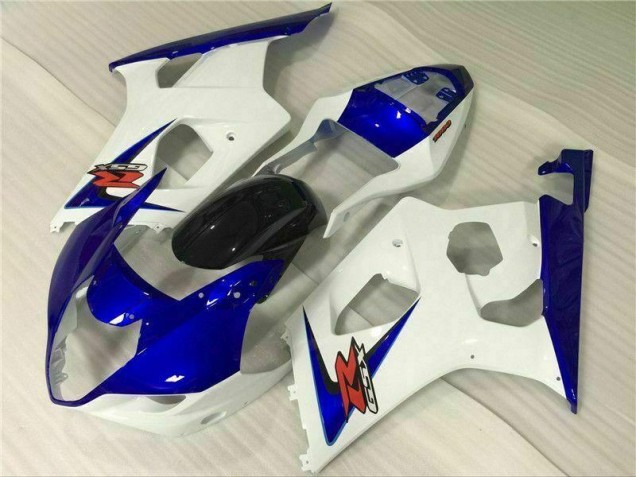 Blanco Azul Carenado Moto GSXR 1000 K3 03-04 Blanco Azul Carenado Moto GSXR 1000 K3 03-04