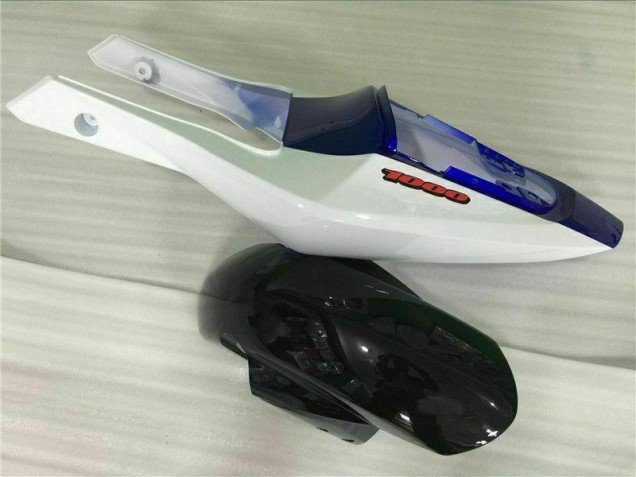 Blanco Azul Carenado Moto GSXR 1000 K3 03-04 Blanco Azul Carenado Moto GSXR 1000 K3 03-04