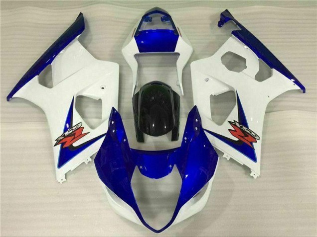 Blanco Azul Carenado Moto GSXR 1000 K3 03-04 Blanco Azul Carenado Moto GSXR 1000 K3 03-04