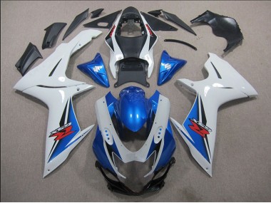 Blanco Azul Carenado Moto GSXR 600 K11 11-21