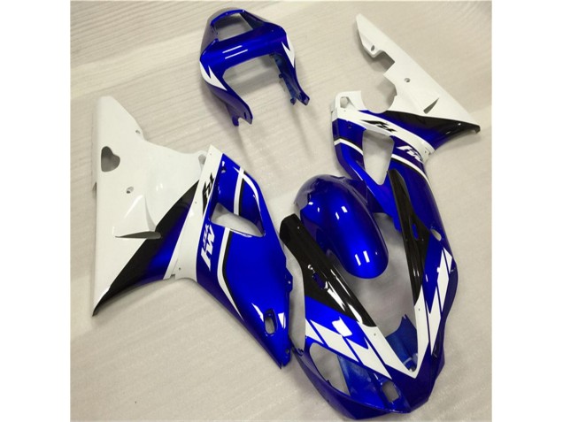 Blanco Azul Carenado Moto R1 00-01 Blanco Azul Carenado Moto R1 00-01