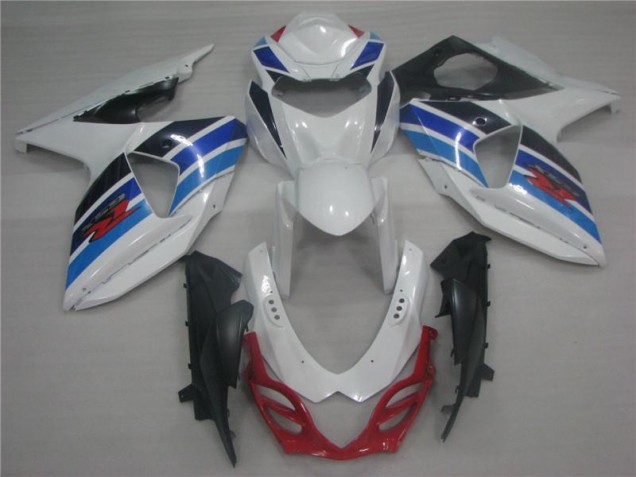 Blanco Azul Carenados Moto GSXR 1000 K9 09-16 Blanco Azul Carenados Moto GSXR 1000 K9 09-16