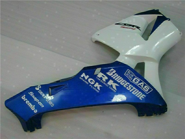 Blanco Azul Carrocería Motocicletas CBR 600 RR 05-06 Blanco Azul Carrocería Motocicletas CBR 600 RR 05-06