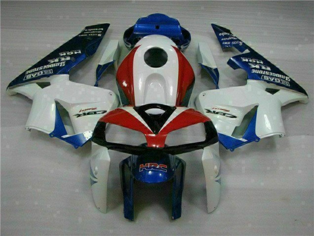 Blanco Azul Carrocería Motocicletas CBR 600 RR 05-06 Blanco Azul Carrocería Motocicletas CBR 600 RR 05-06