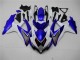 Blanco Azul Kit Completo Carenado Moto GSXR 600 / 750 K8 08-10 Blanco Azul Kit Completo Carenado Moto GSXR 600 / 750 K8 08-10