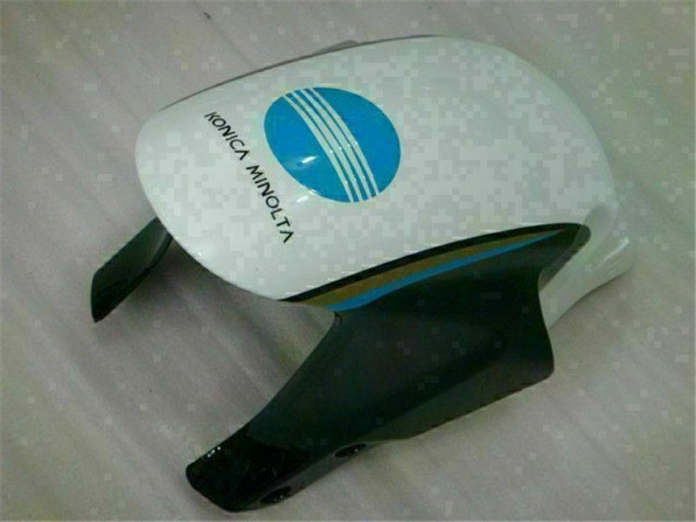 Blanco Azul Moto Plástico CBR 600 RR 05-06 Blanco Azul Moto Plástico CBR 600 RR 05-06