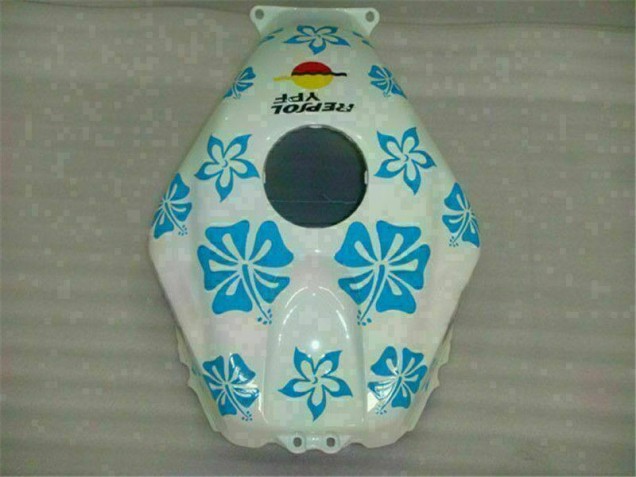 Blanco Azul Nastro Azzurro 46 ABS Moto Plástico CBR 600 RR 05-06 Blanco Azul Nastro Azzurro 46 ABS Moto Plástico CBR 600 RR 05-06