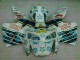 Blanco Azul Nastro Azzurro 46 ABS Moto Plástico CBR 600 RR 05-06 Blanco Azul Nastro Azzurro 46 ABS Moto Plástico CBR 600 RR 05-06