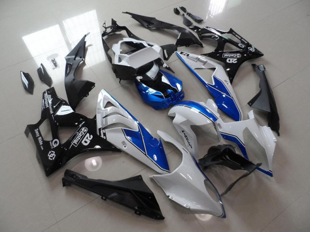 Blanco Azul Negro Carenado Moto S1000RR 09-14