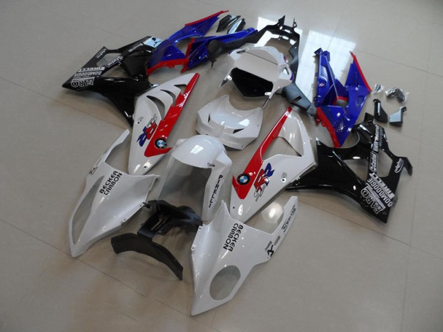 Blanco Azul Rojo Becker Carbon Carenado Moto S1000RR 09-14 Blanco Azul Rojo Becker Carbon Carenado Moto S1000RR 09-14