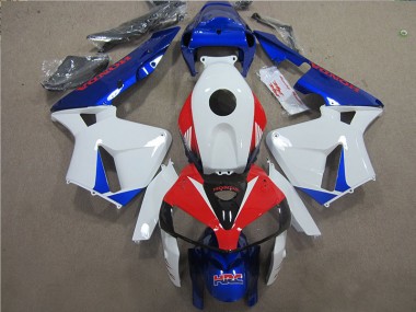Blanco Azul Rojo HRC ABS Moto Plásticos CBR 600 RR 05-06