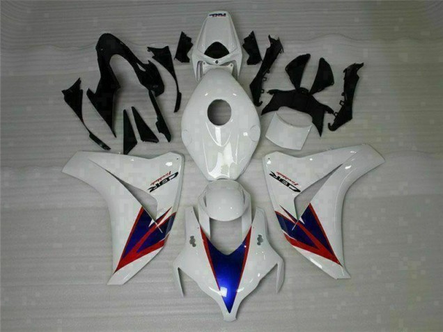 Blanco Azul Rojo Kit Carenado ABS Completo CBR 1000 RR 08-11 Blanco Azul Rojo Kit Carenado ABS Completo CBR 1000 RR 08-11