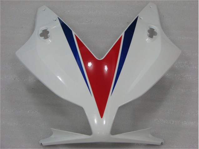 Blanco Azul Rojo Plástica Moto CBR 1000 RR 12-16 Blanco Azul Rojo Plástica Moto CBR 1000 RR 12-16