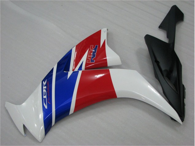 Blanco Azul Rojo Plástica Moto CBR 1000 RR 12-16 Blanco Azul Rojo Plástica Moto CBR 1000 RR 12-16