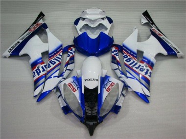 Blanco Azul Sterilgarda Volvo Carenado Moto R6 08-16