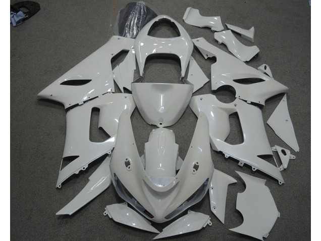 Blanco Carenado Moto ZX6R 05-06 Blanco Carenado Moto ZX6R 05-06