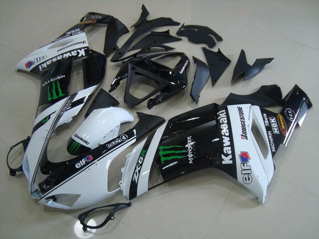 Blanco Monster Carenado Moto ZX6R 07-08 Blanco Monster Carenado Moto ZX6R 07-08