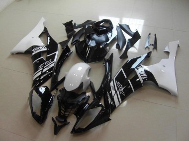 Blanco Negro ABS Carenado Motocicleta R6 08-16
