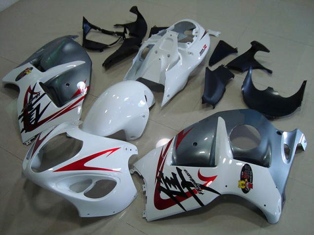 Blanco Negro Carenado Moto GSXR 1300 Hayabusa 96-07 Blanco Negro Carenado Moto GSXR 1300 Hayabusa 96-07