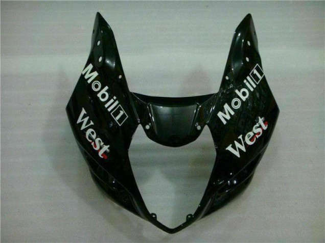 Blanco Negro Carrocería Motocicletas GSXR 1000 K3 03-04