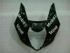 Blanco Negro Carrocería Motocicletas GSXR 1000 K3 03-04