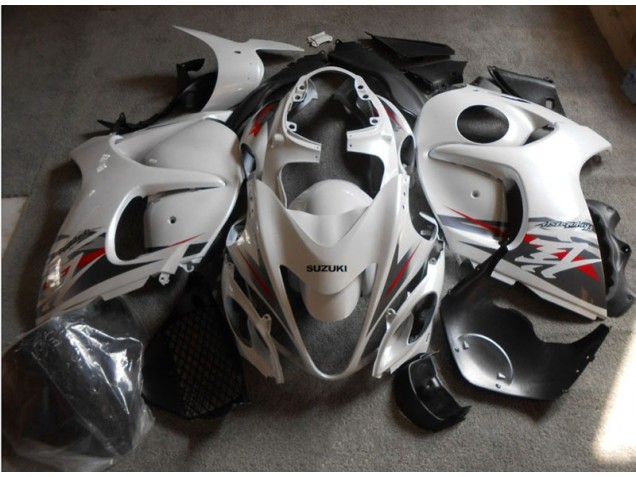 Blanco Negro Kit Carenado ABS Completo GSXR 1300 Hayabusa 08-19