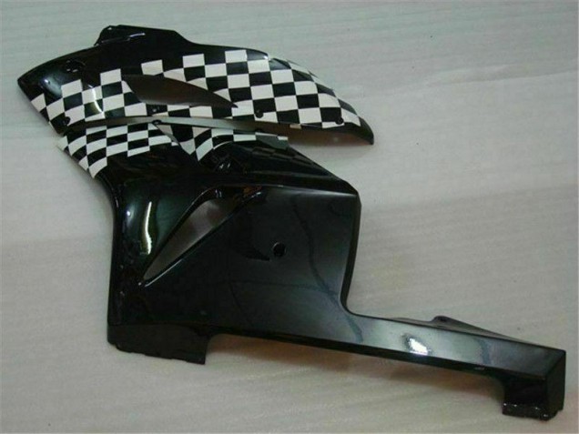 Blanco Negro Kit Completo Carenado Moto CBR 1000 RR 04-05 Blanco Negro Kit Completo Carenado Moto CBR 1000 RR 04-05