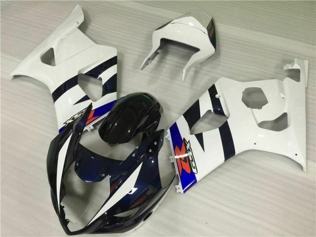 Blanco Negro Kits Carenado Moto GSXR 1000 K3 03-04 Blanco Negro Kits Carenado Moto GSXR 1000 K3 03-04