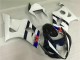 Blanco Negro Kits Carenado Moto GSXR 1000 K3 03-04 Blanco Negro Kits Carenado Moto GSXR 1000 K3 03-04