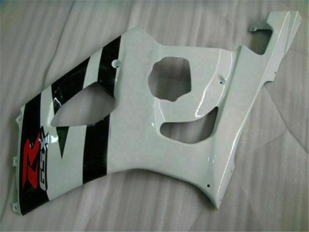 Blanco Negro Moto Plástica GSXR 1000 K3 03-04 Blanco Negro Moto Plástica GSXR 1000 K3 03-04