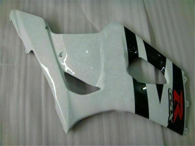 Blanco Negro Moto Plástica GSXR 1000 K3 03-04 Blanco Negro Moto Plástica GSXR 1000 K3 03-04