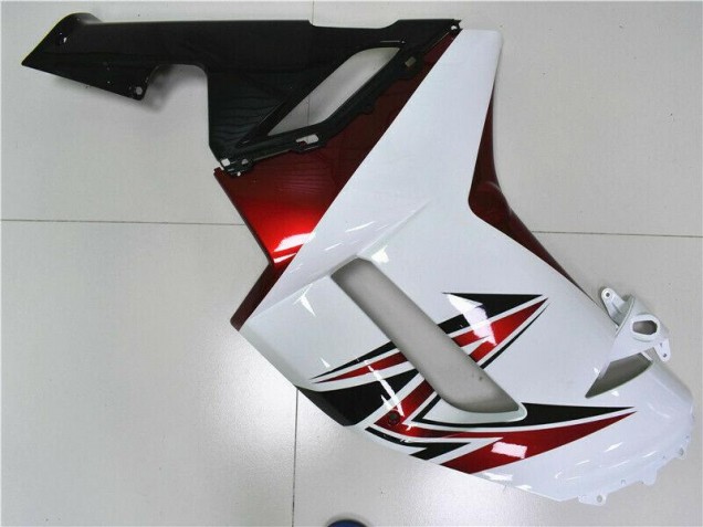 Blanco Negro Rojo Carenado Moto ZX6R 07-08 Blanco Negro Rojo Carenado Moto ZX6R 07-08