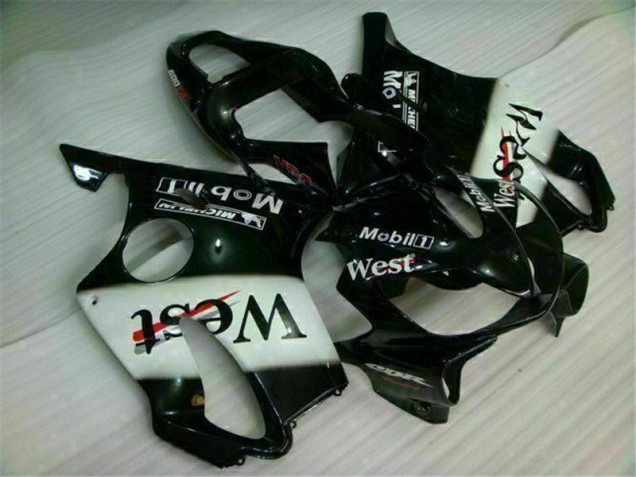 Blanco Negro West Carenado Moto CBR 600 F4i 01-03 Blanco Negro West Carenado Moto CBR 600 F4i 01-03