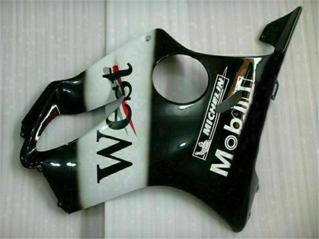 Blanco Negro West Carenado Moto CBR 600 F4i 01-03 Blanco Negro West Carenado Moto CBR 600 F4i 01-03