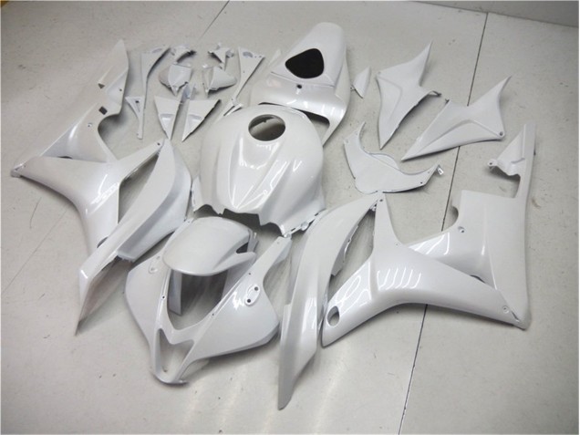 Blanco Perla ABS Carenado Motocicleta CBR 600 RR 07-08 Blanco Perla ABS Carenado Motocicleta CBR 600 RR 07-08