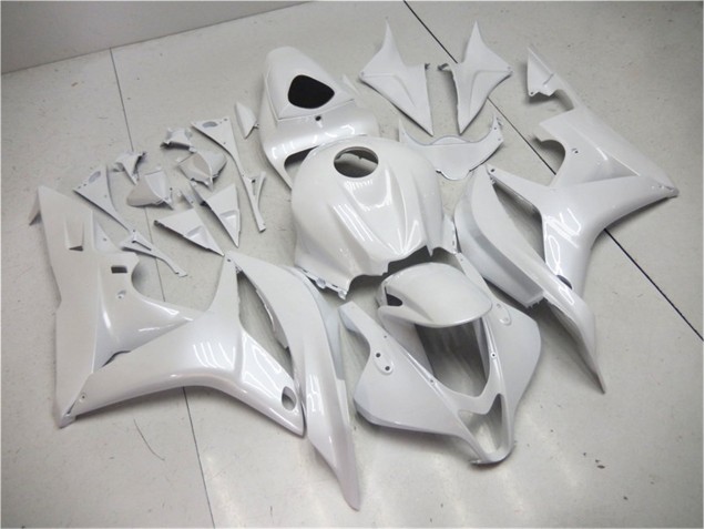 Blanco Perla ABS Carenado Motocicleta CBR 600 RR 07-08 Blanco Perla ABS Carenado Motocicleta CBR 600 RR 07-08