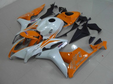 Blanco Perla Naranja Carenado Moto CBR 600 RR 07-08