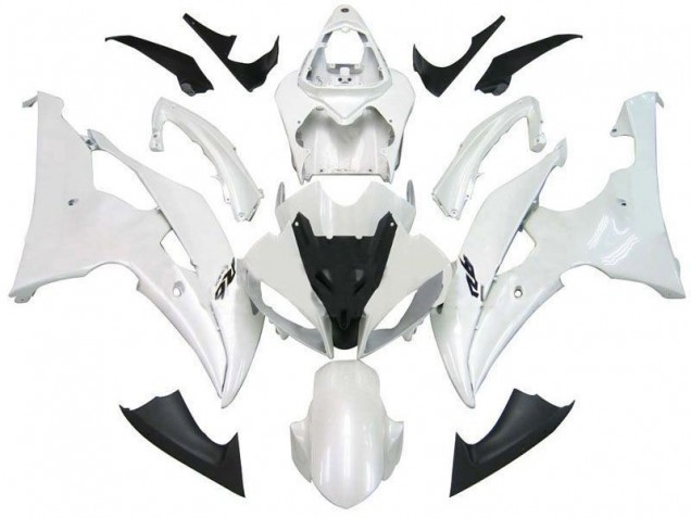 Blanco Perla R6 Carenado Moto R6 08-16 Blanco Perla R6 Carenado Moto R6 08-16