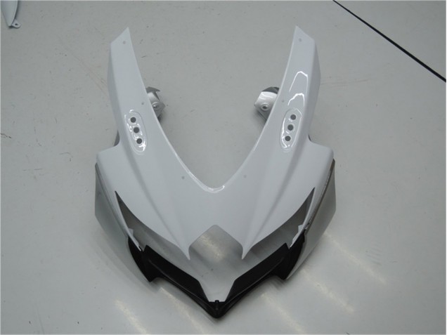 Blanco Plata Azul Carenado Moto GSXR 600 / 750 K8 08-10 Blanco Plata Azul Carenado Moto GSXR 600 / 750 K8 08-10