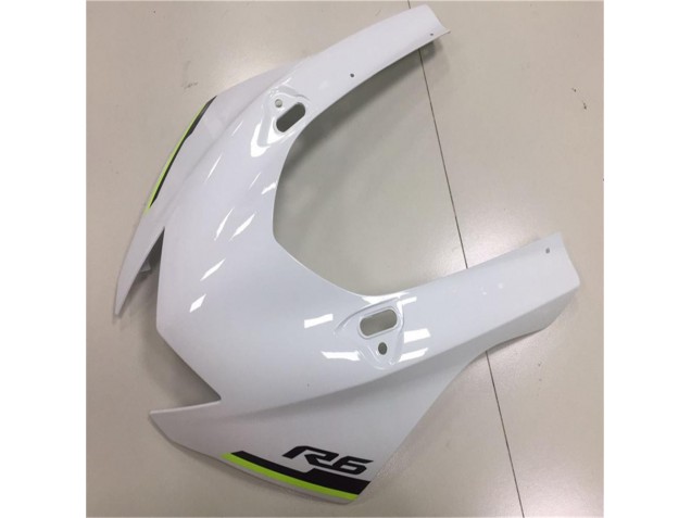 Blanco Plata Carenado Moto R6 17-23 Blanco Plata Carenado Moto R6 17-23