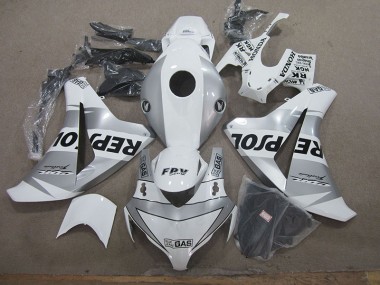 Blanco Repsol Inyección Kit Carenado Moto CBR 1000 RR 08-11