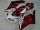 Blanco Rojo ABS Moto Plástico CBR 1000 RR 04-05 Blanco Rojo ABS Moto Plástico CBR 1000 RR 04-05