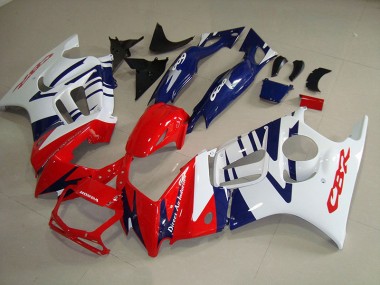 Blanco Rojo Azul Carenado Moto CBR 600 F3 95-98